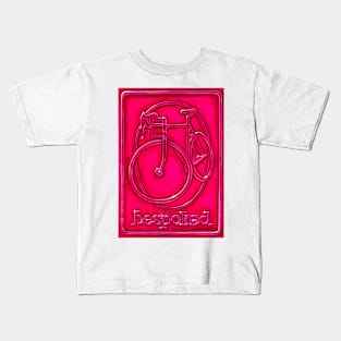 Bespoked in raspberry Kids T-Shirt